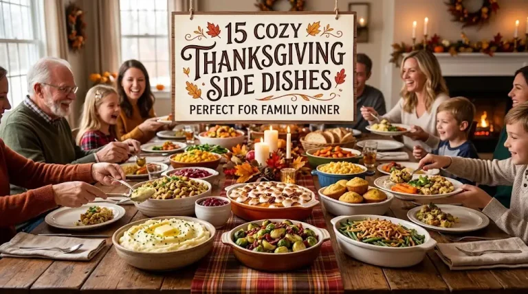15 Cozy Thanksgiving Side Dishes Perfect for Family Dinner