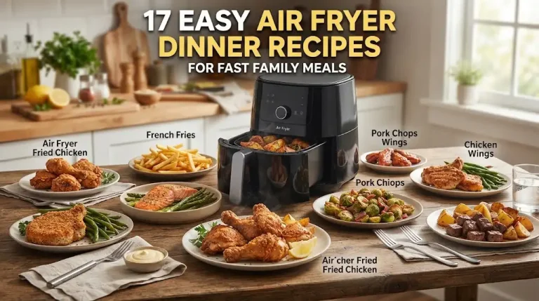 17 Easy Air Fryer Dinner Recipes for Fast Family Meals