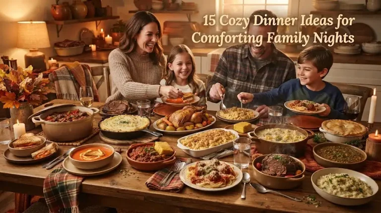 15 Cozy Dinner Ideas for Comforting Family Nights