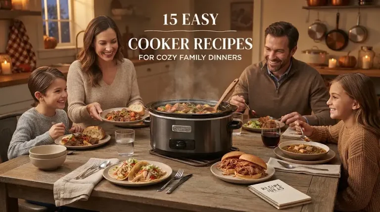 15 Easy Slow Cooker Recipes for Cozy Family Dinners