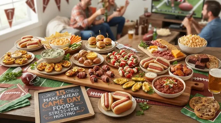 15 Make-Ahead Game Day Foods for Stress-Free Hosting